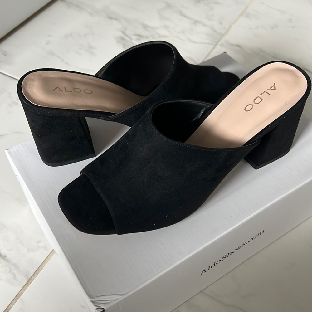 Suede Heels